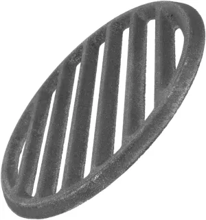 Heavy Duty Round Charcoal Grill Rack Versatile Fire Pit Grate for Outdoor BBQ Camping Backyard Parties Easy to Clean Design for Secure Cooking Surface