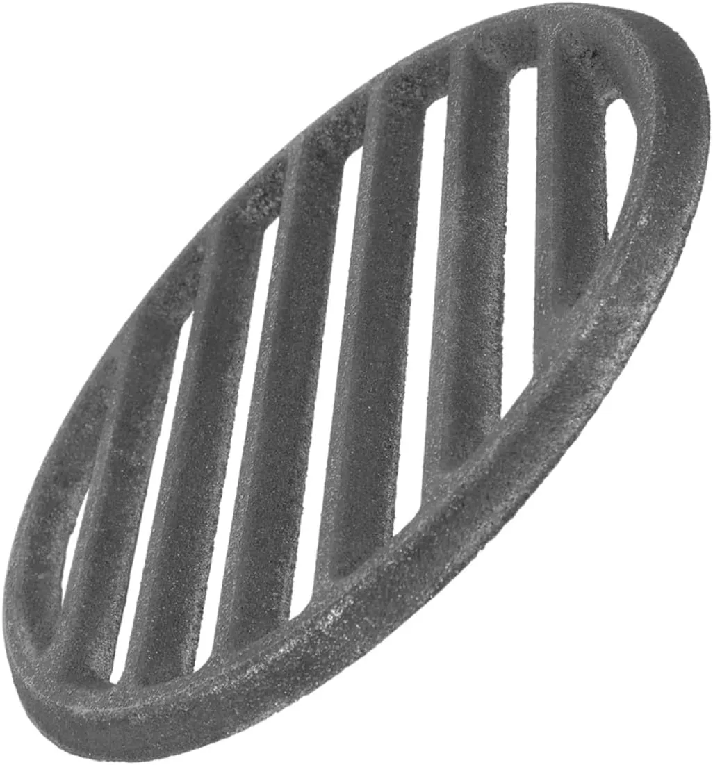 Heavy Duty Round Charcoal Grill Rack Versatile Fire Pit Grate for Outdoor BBQ Camping Backyard Parties Easy to Clean Design for Secure Cooking Surface
