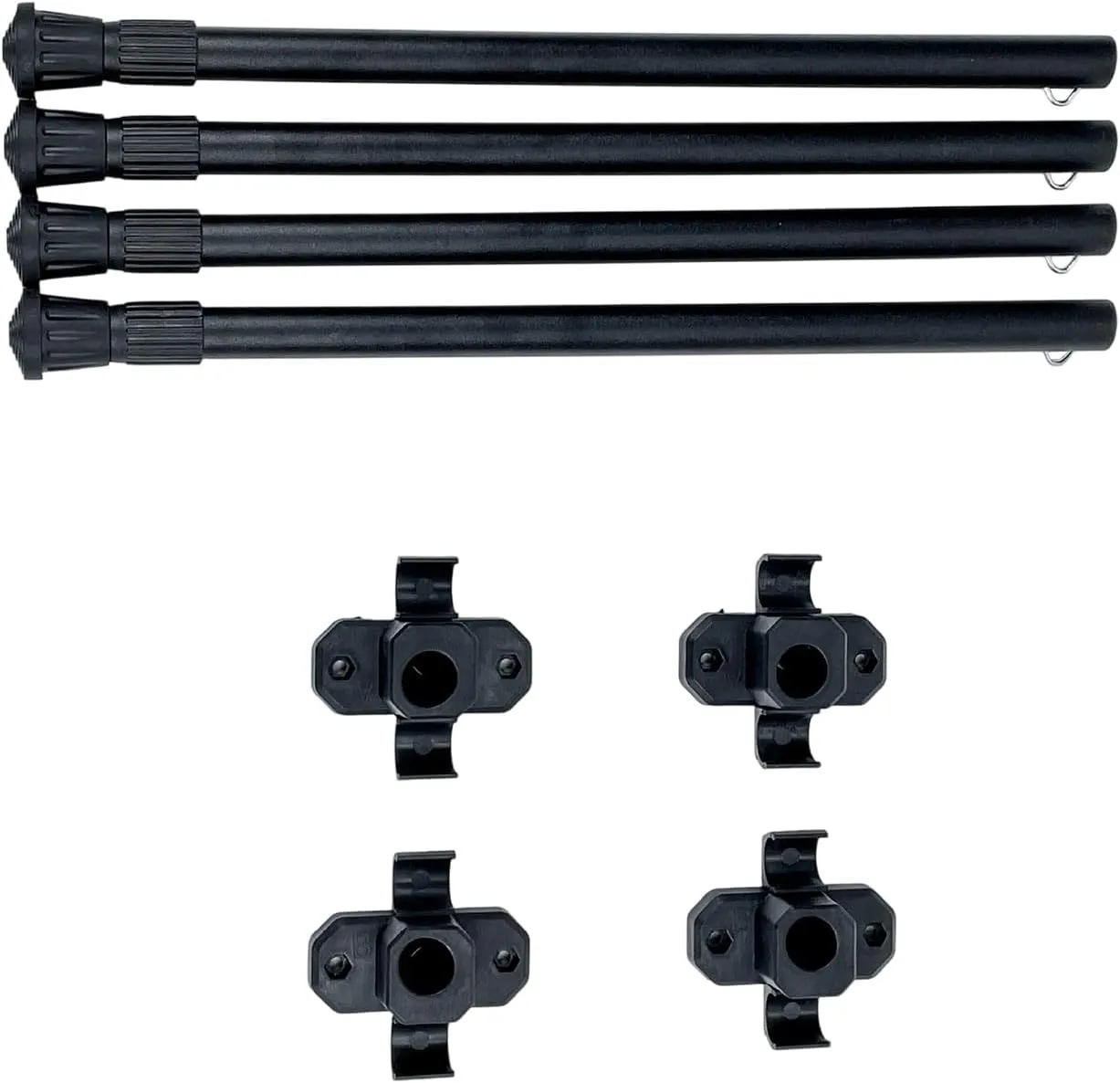 Height Telescoping Outdoor Table Legs Easy Installation Aluminum Frame Camping Table Legs for Outdoor Camping