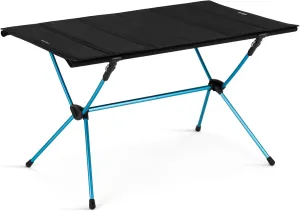 Helinox Table Four Oversize, Packable Camping Table, Black
