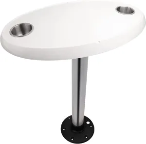 Hoffen Marine Thread-Lock Table Package - Oval (Silvery Grey)