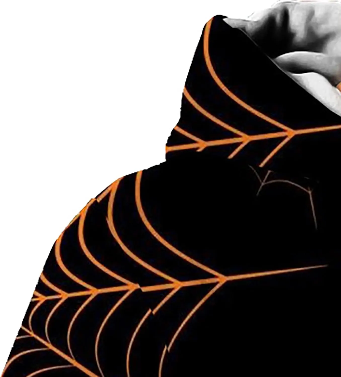 Hoodie Back Fashion Hoodie Printed Pocket Hoodie Jack Lantern Sweatshirt Horror Hoodies For Men Skeleton Skeleton
