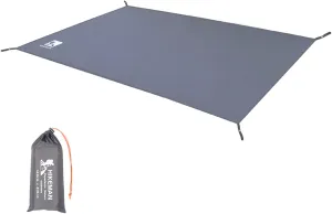 HXBER Waterproof Camping Tarp Thicken Picnic Mat Durable Beach Pad Multifunctional Tent Footprint Sun Canopy Ground Sheet for Hiking Traveling Backpacking