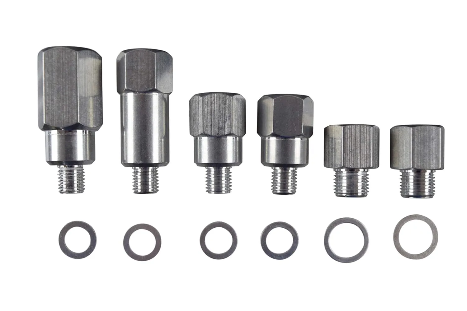 ICT Billet LS Master Adapter Set Engine Oil & Coolant Sensor Gauge 1/8 3/8 1/2 NPT LS1 LS3 Compatible with Small Block Big Block Chevy Chevrolet LS2 LQ4 LQ9 LS6 L92 L99 L33 LR4 551156