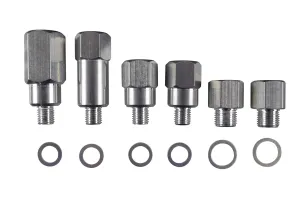 ICT Billet LS Master Adapter Set Engine Oil & Coolant Sensor Gauge 1/8 3/8 1/2 NPT LS1 LS3 Compatible with Small Block Big Block Chevy Chevrolet LS2 LQ4 LQ9 LS6 L92 L99 L33 LR4 551156