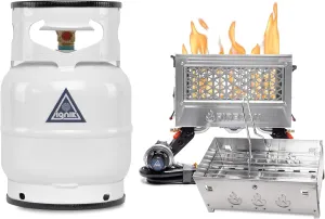Ignik Gas Growler Standard 5lb   FireCan Deluxe Fire Pit