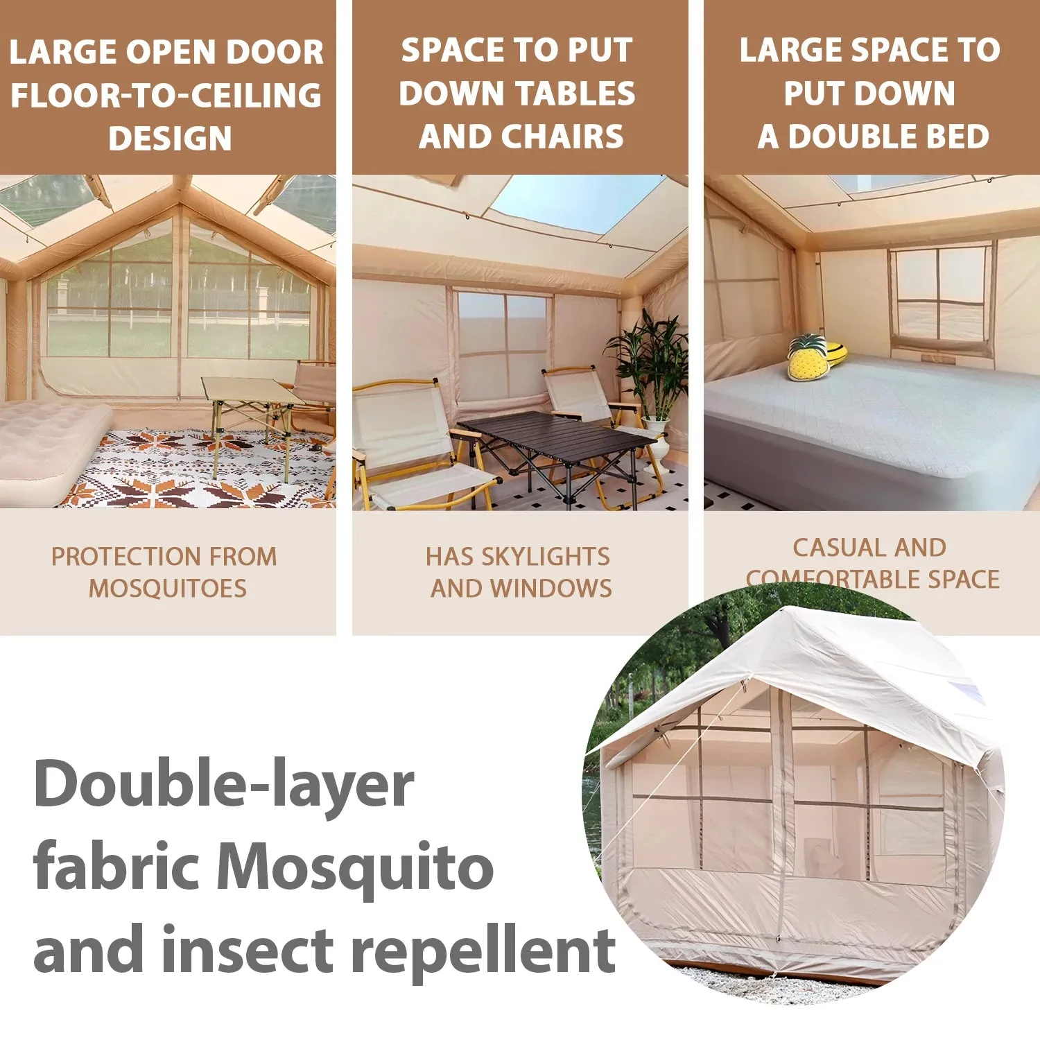 Inflatable Tent for Camping