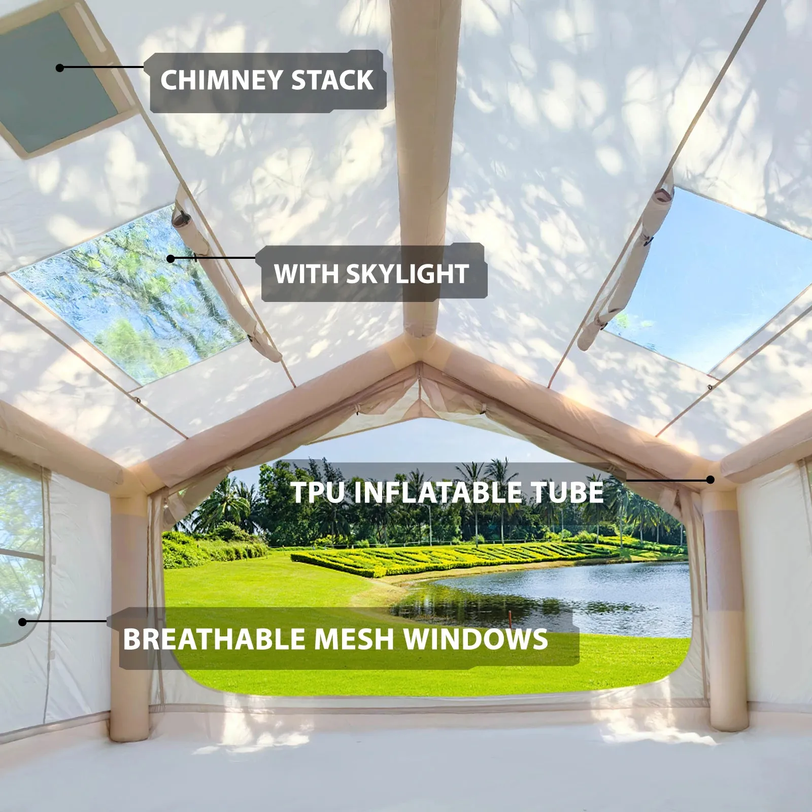 Inflatable Tent for Camping
