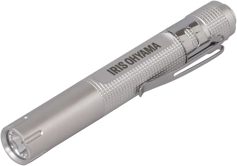 Iris Ohyama LWK-16P LED Flashlight, Handy Light, Pen Type, 16 Lumens, Lightweight, Disaster Preparedness Goods, for Camping, Mountain Climbing