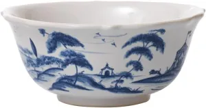 Juliska Country Estate Delft Blue Cereal/Ice Cream Bowl Hen House