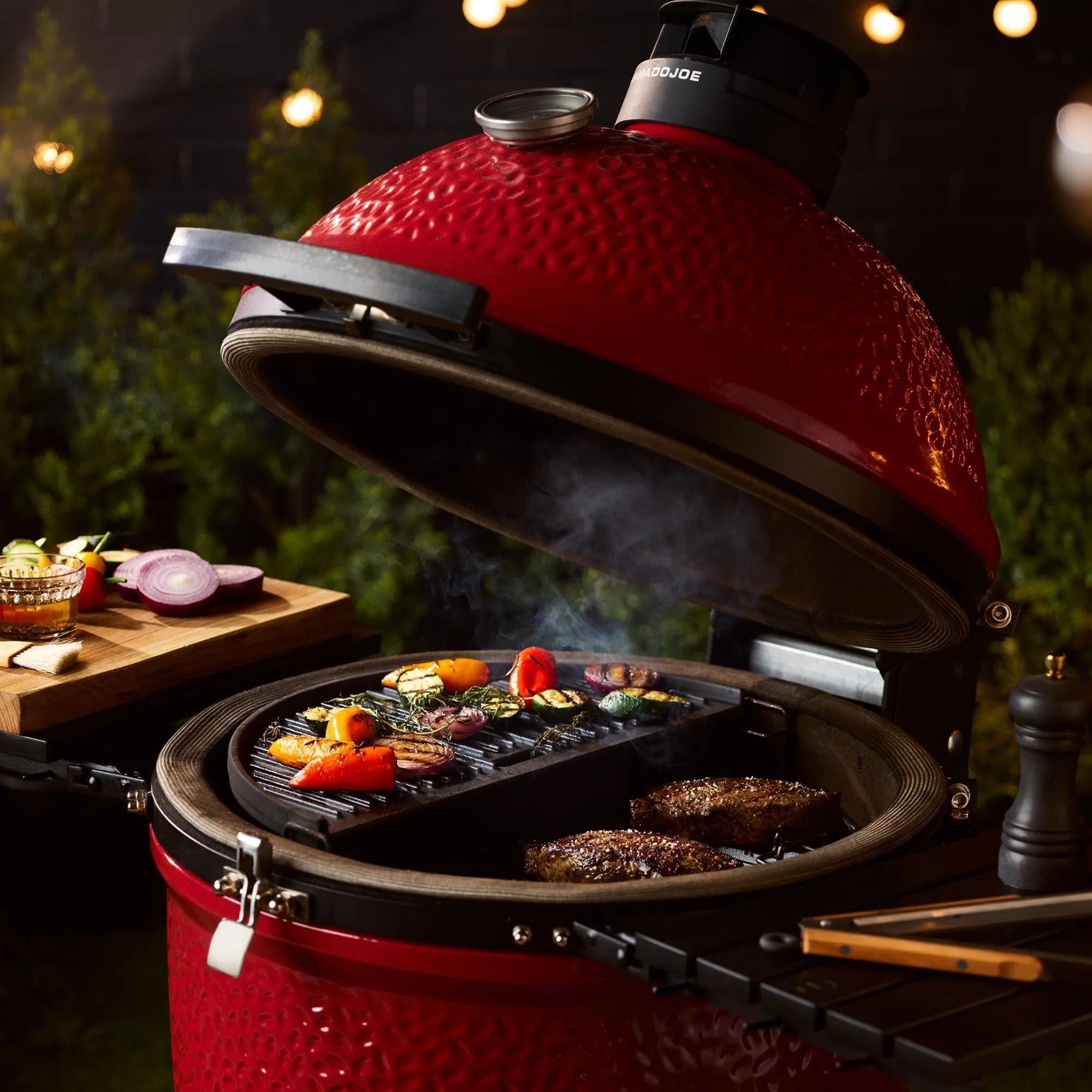 Kamado Joe Classic Joe Series II 18" Ceramic BBQ Grill & Trolley