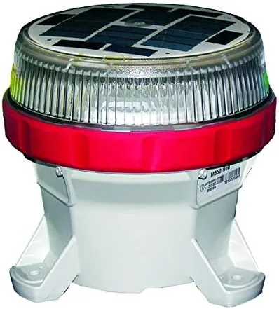 KAMR-SL-M650-G * Carmanah Model 650 Solar Powered LED Lantern - Green (Picture shown in Red)