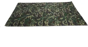 Keenso Camouflage Outdoor Portable Tent Tarp，Nylon Fabric Portable Tent Tarp Lightweight Rainproof Mat RainTent Tarp Shelter