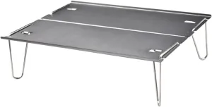 KESYOO Portable Folding Camping Table for Outdoor Activities Lightweight Easy Setup for Picnics and Travel Compact Design for Easy Storage and Carrying