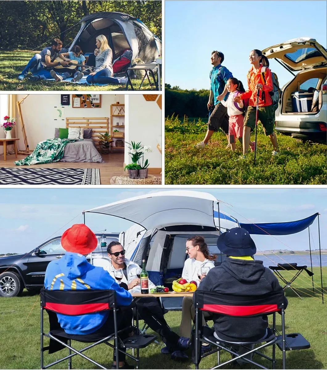 KingCamp 4-Folding Bamboo Table for 2-3 Person