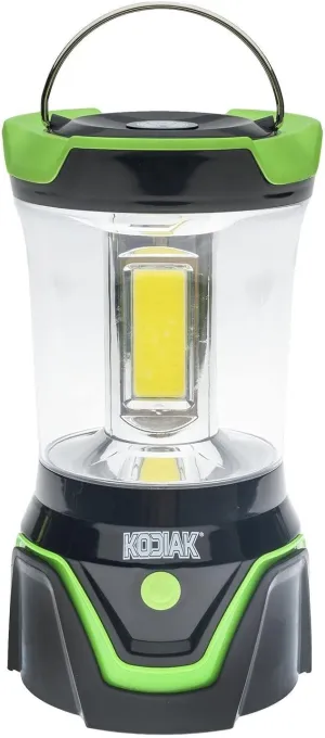 Kodiak Kamper Camping Lantern - Super Bright 1500 Lumens - Integrated Carry and Hanging Handle - Made of Tough ABS with Rubber Coating Designed to be Weather Resistant - for Camping Outdoors