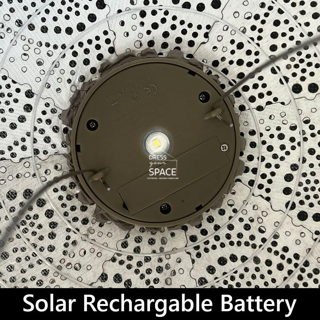 Lace Balloon XL - Sage Green - Solar Lantern