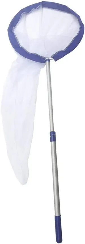 Large Butterfly Net Professional Insect Catching Net Aluminum Handle Extendable Safe for Children