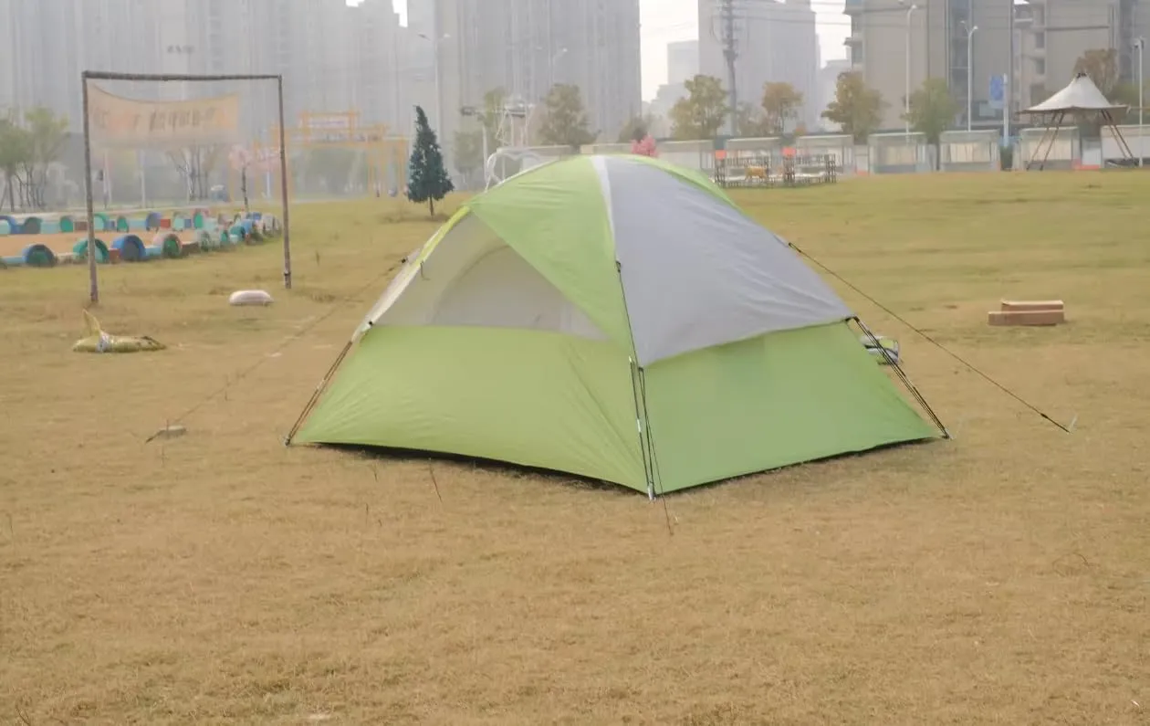 Lightweight Dome Tent, Bright Color Design, Easy Setup & Weather - Resistant, Ideal for Hiking & Group Camping