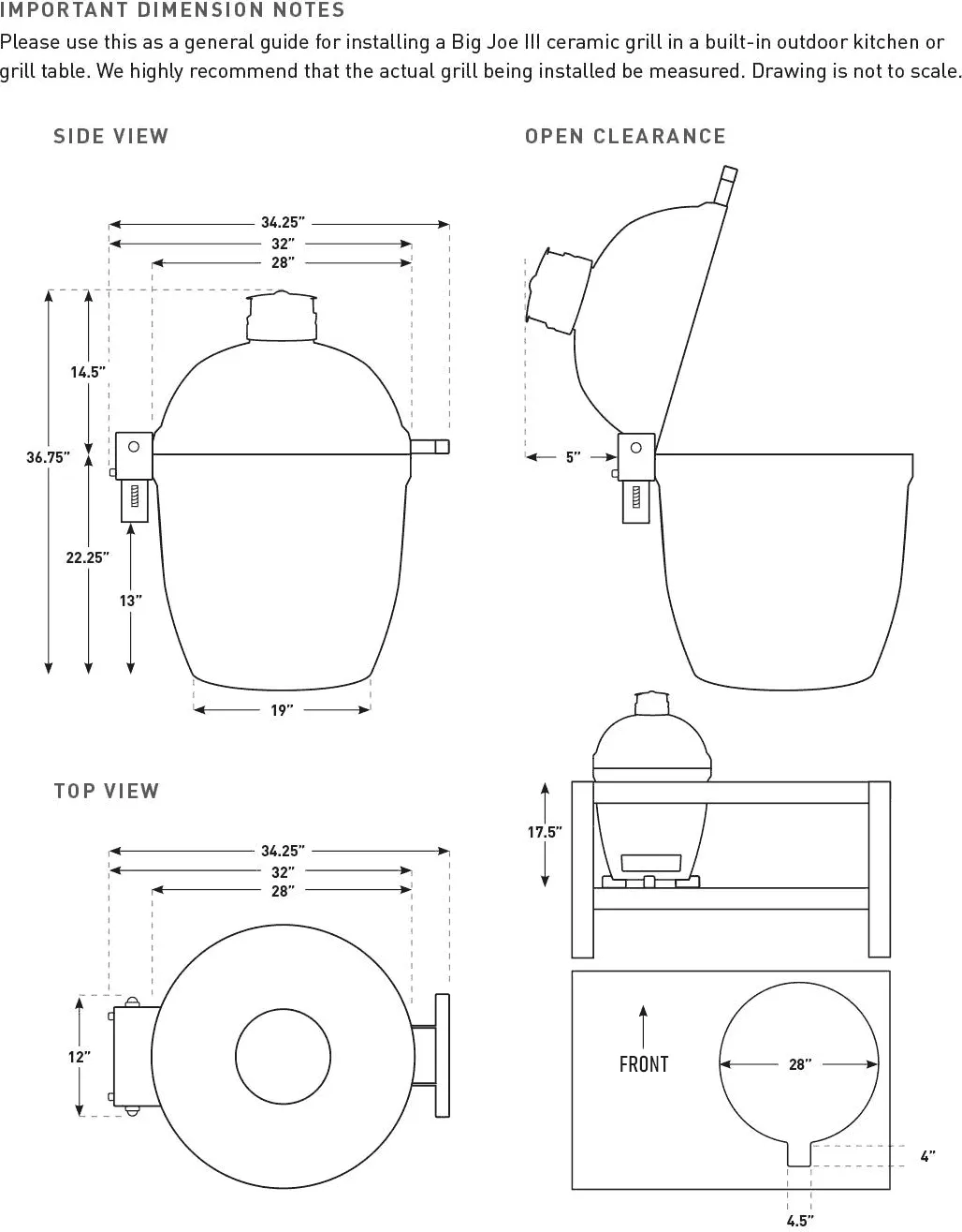 Local Special, Kamado Joe Big Joe III Ceramic Grill, Open Box