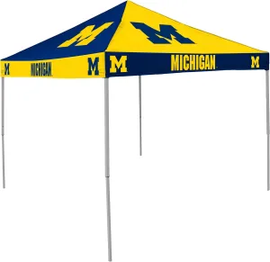 LOGOBRANDS 9 x 9 Foot Pinwheel Tailgating Canopy, Navy/yellow, One Size