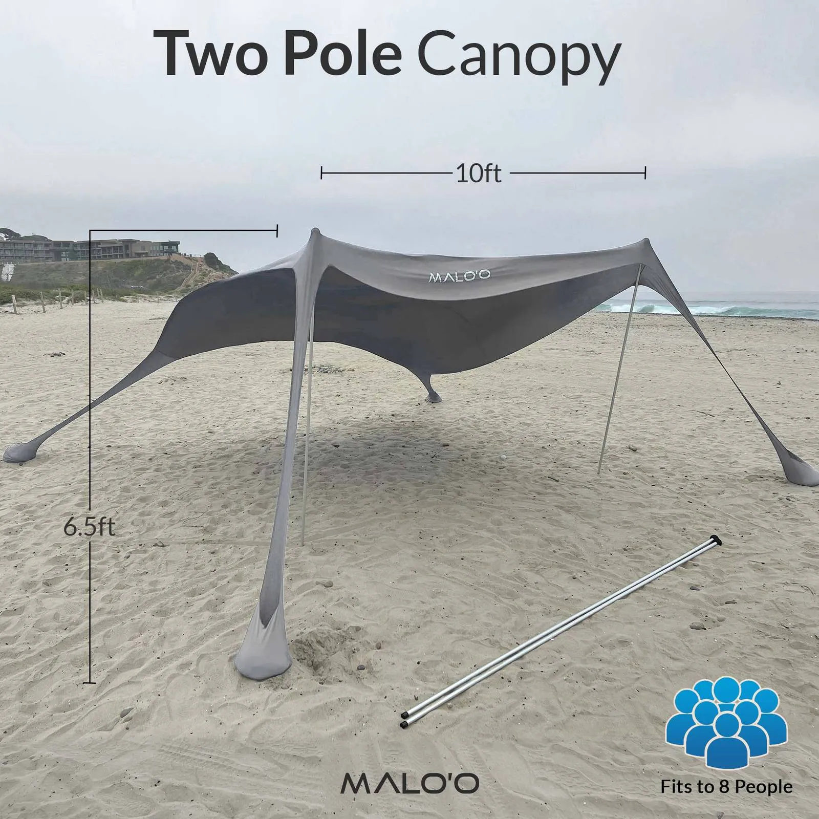 Malo'o Racks Canopy Tent & Vehicle Awning