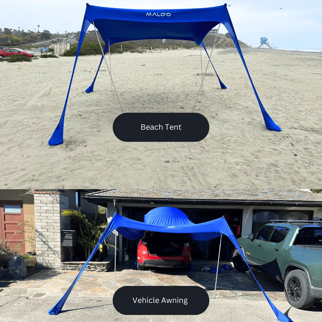 Malo'o Racks Canopy Tent & Vehicle Awning