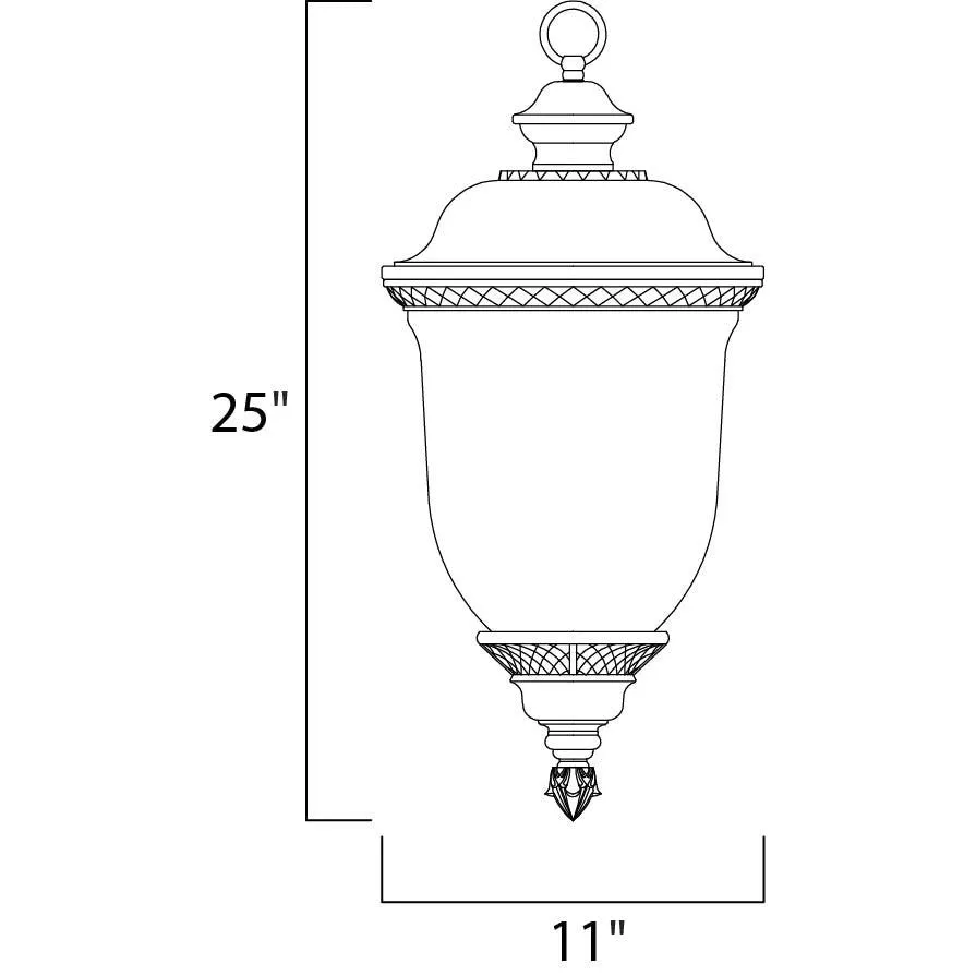Maxim Lighting CARRIAGE HOUSE LED 55427WGOB Exterior Traditional - Bronze