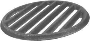Mipcase Round Charcoal Grill Grate Durable Iron BBQ Cooking Rack for Fire Pit Outdoor Barbecue Accessories Stable Design for Family Gatherings and Camping High Heat Efficiency
