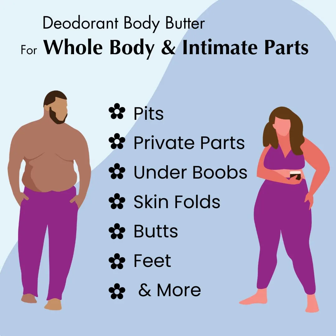 MONA UNSCENTED All Natural Deodorant for Whole Body & Intimate Parts | Hypoallergenic & Safe for Women & Men with Sensitive skin | No Aluminum, Baking Soda or Synthetic Fragrance | Unscented, 2.0 Oz