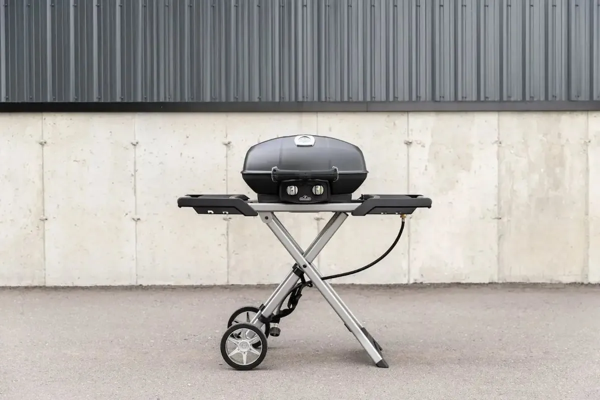 Napoleon Grills Travel PRO285X Portable Grill on Scissor Cart