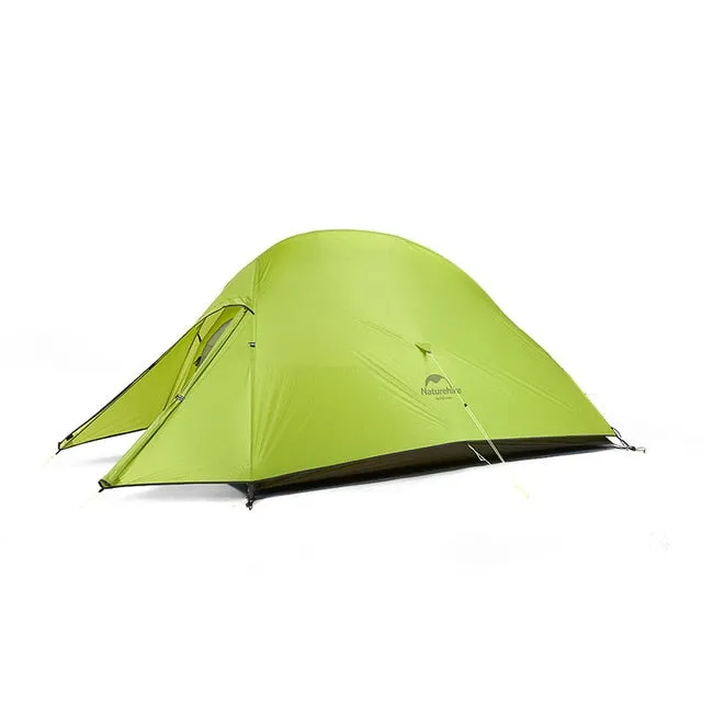Naturehike Ultralight Free 2 With NH17T001-T For Up Person Camping Mat Tested free Tent 2 Upgraded Standing Fabric Quick turnaround Cloud Tents 20D
