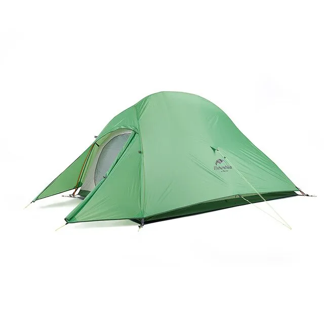 Naturehike Ultralight Free 2 With NH17T001-T For Up Person Camping Mat Tested free Tent 2 Upgraded Standing Fabric Quick turnaround Cloud Tents 20D