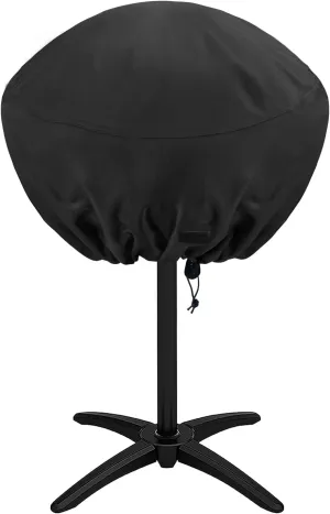 NettyPro Grill Cover for Georgen Foreman, Waterproof Heavy Duty Outdoor Indoor Electric Portable Stand Grill Cover for Char-Broil, Cuisinart, Homewell, Weber Small Grill and More, Black