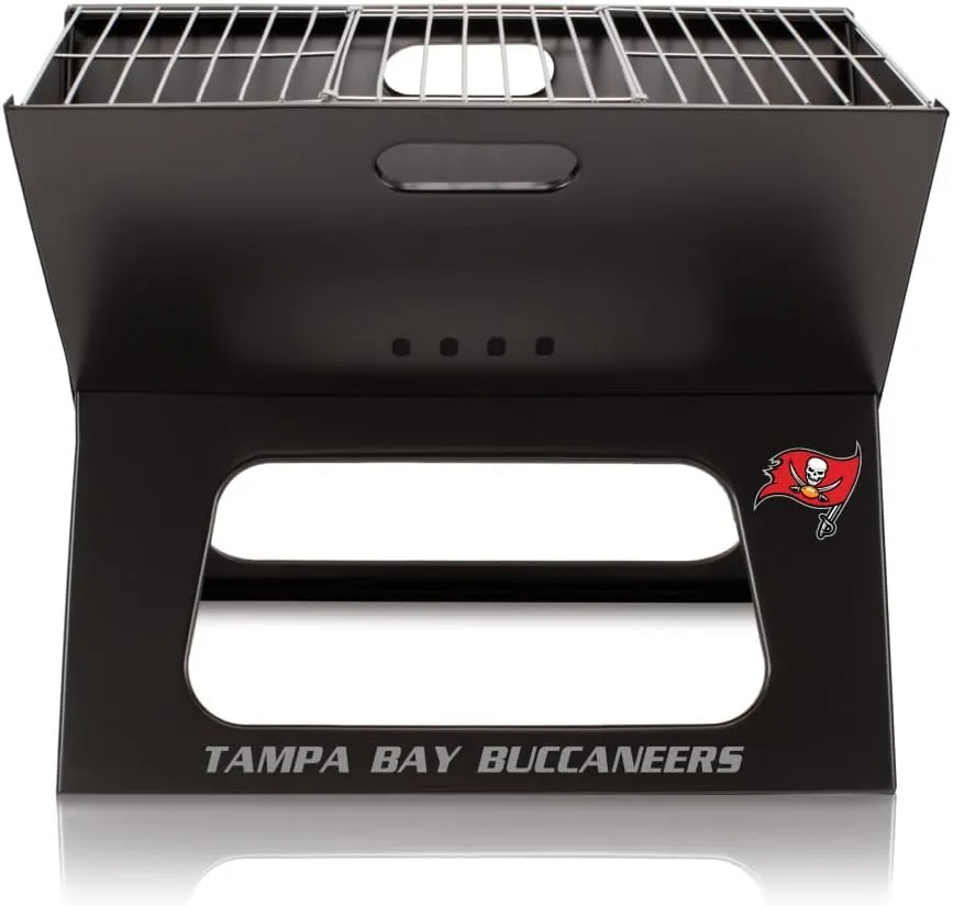 NFL X-Grill Portable Camping Tailgating Charcoal Grill