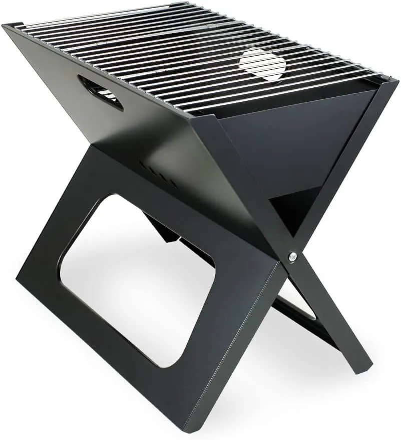 NFL X-Grill Portable Camping Tailgating Charcoal Grill