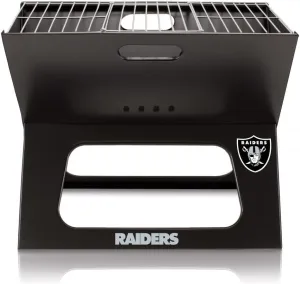 NFL X-Grill Portable Camping Tailgating Charcoal Grill