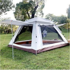 NIEH Tent Family 4 Man, Instant Tent Stable Sturdy Camping Tent for Hiking Backpacking