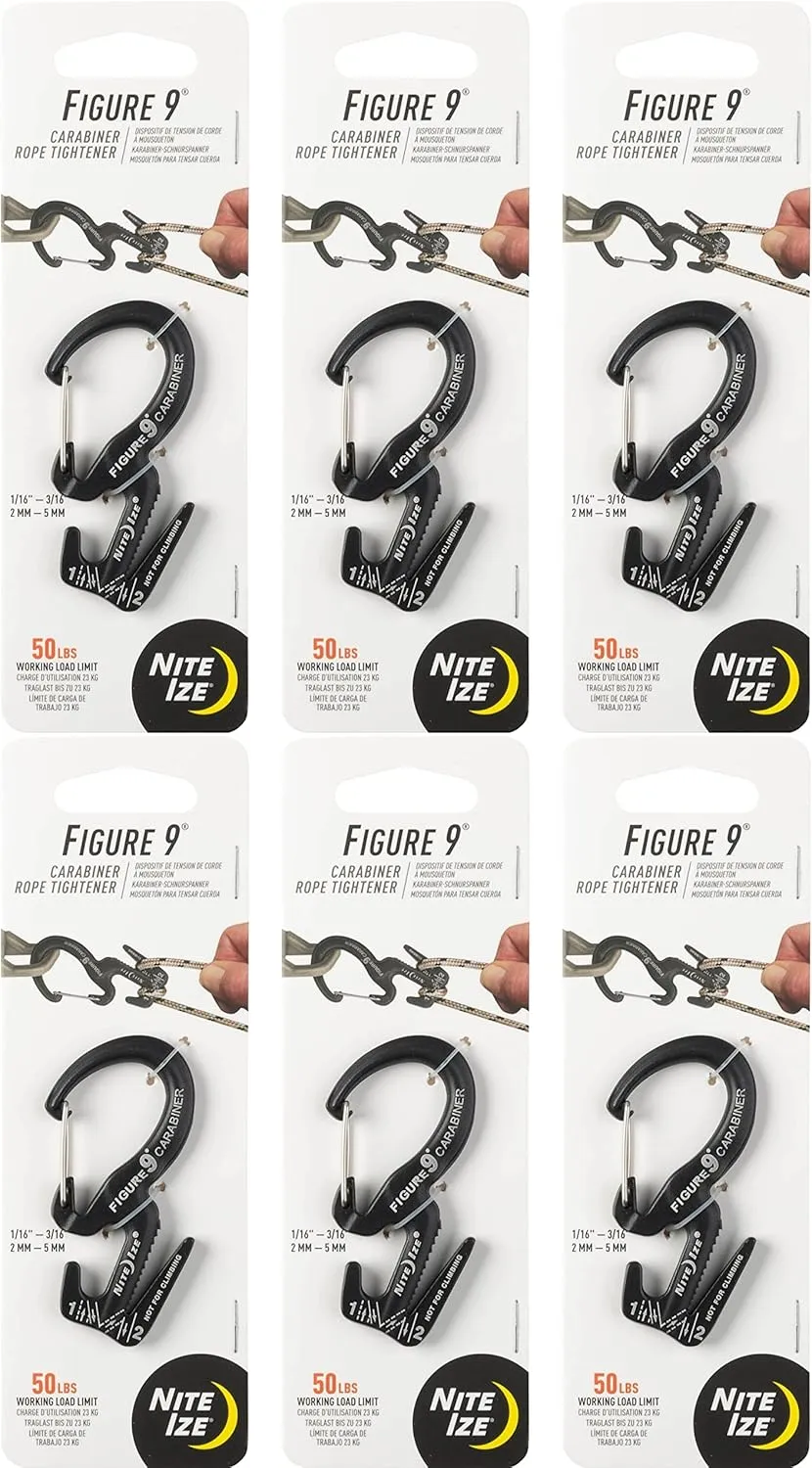 Nite Ize Figure 9 Carabiner Small - Black