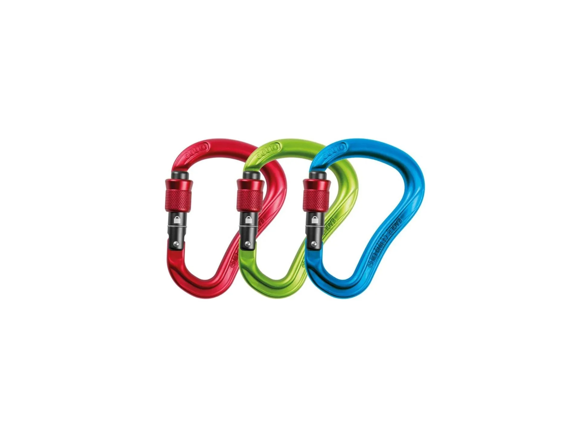 Ocun Eagle HMS Screw Carabiner - 3 Pack