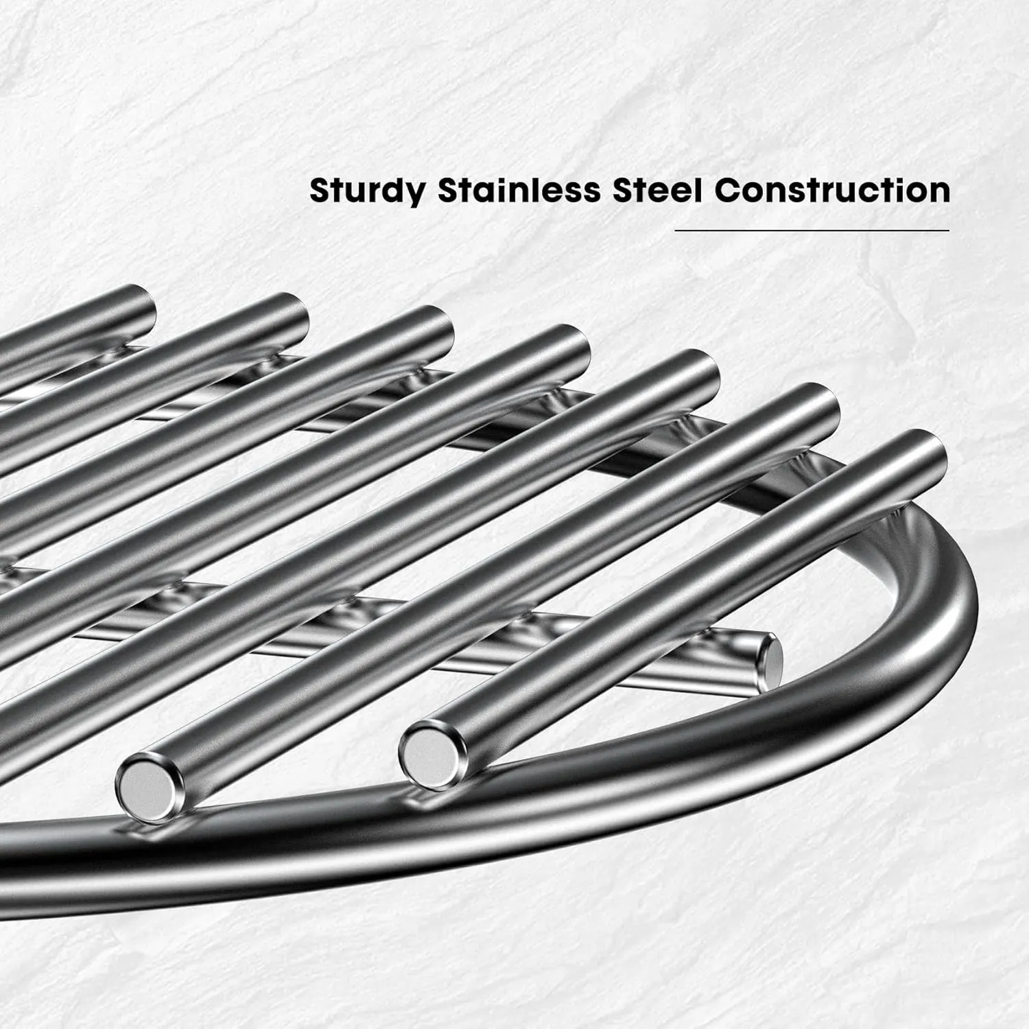 onlyfire Stainless Steel High Heat Charcoal Fire Grate Fits Large/MiniMax Big Green Egg Grill,9-Inch