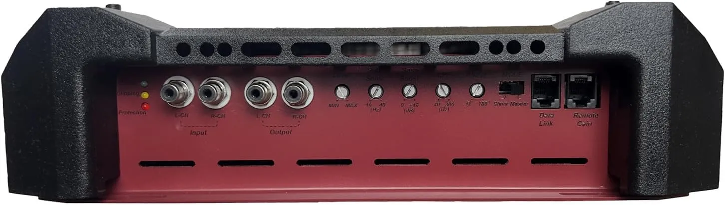Orion HCCA17000.1DSPLX High Performance 17000W RMS Competition High Current Class-D Monoblock Amplifier - 1 Ohm Stable, Low Pass Crossover, Bass Boost Control, Mosfet Power Supply, Bass Knob Included