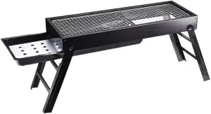 Outdoor Barbecue Portable Home Charcoal Grill Grill Barbecue Carbon Oven Folding Outdoor Mini Oven (Size : 60cm)