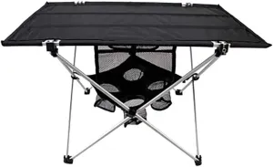 Outdoor Camping Folding Table with Aluminium Alloy Table Light Folding Table Desk for Picnic Camping