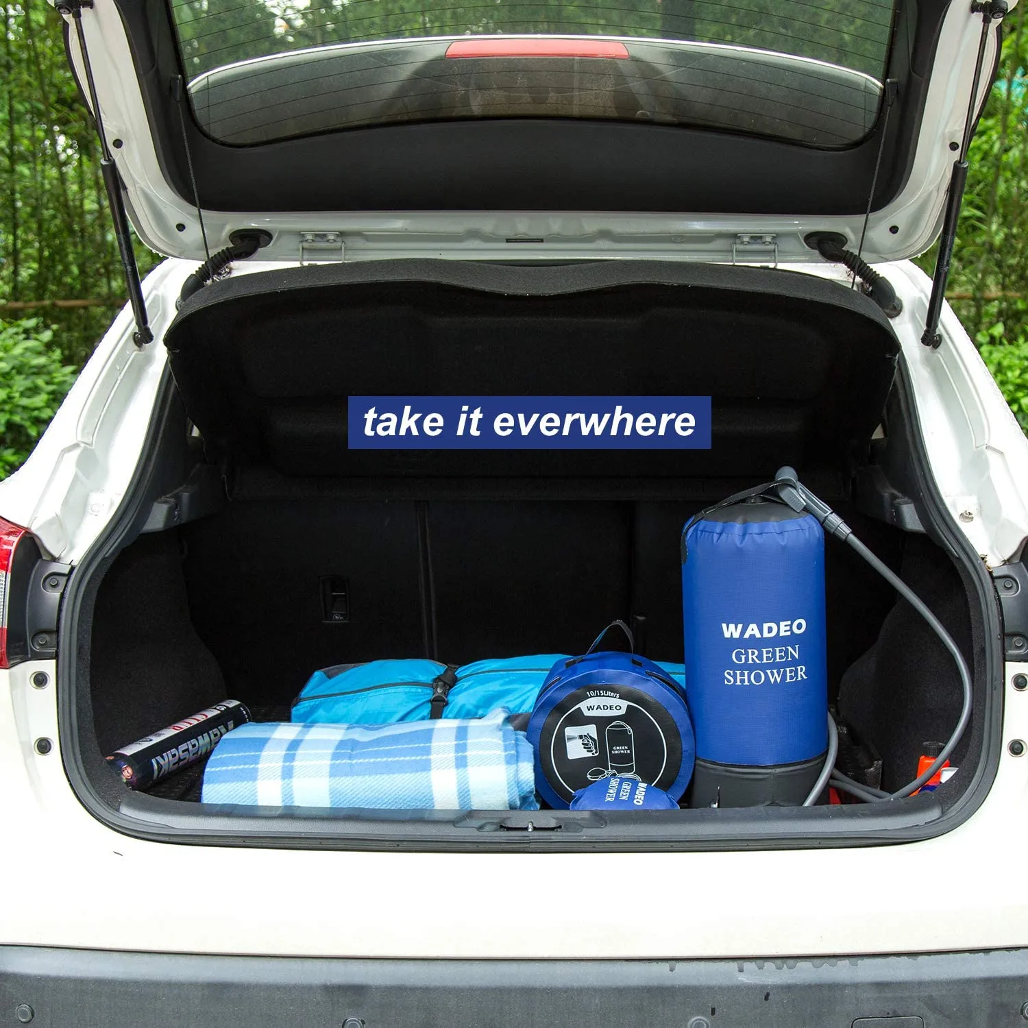 OUTDOOR INFLATABLE CAMPING SHOWER BAG