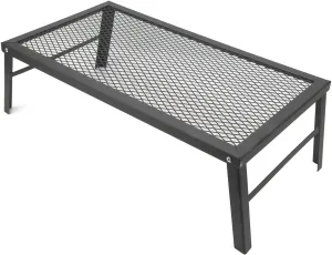 Over Fire Camp Grill, Iron Rivet Fixation Camp Fire Rack for Backpacking