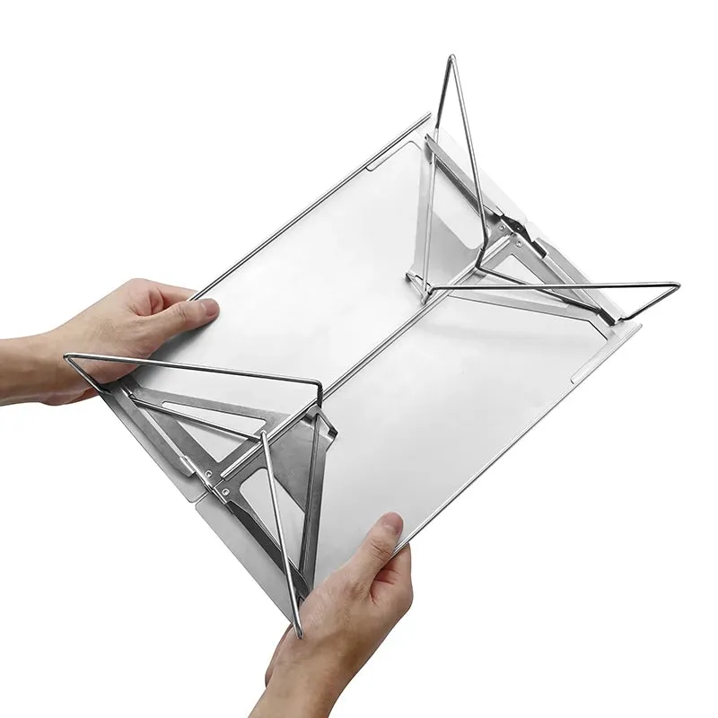 PACOONE Ultralight Mini Folding Camping Table Aluminum Alloy for Outdoor Use