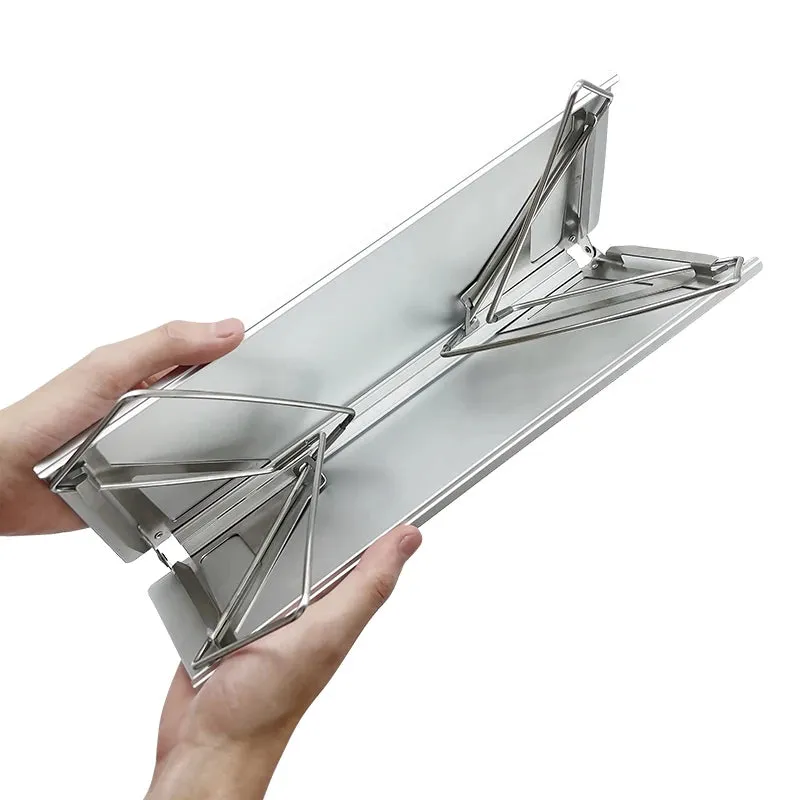 PACOONE Ultralight Mini Folding Camping Table Aluminum Alloy for Outdoor Use
