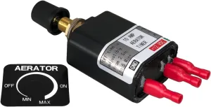 Pactrade Marine Aerator Timer Switch for Livewell Aerator Pump Plus | Manual/Auto with Adjustable Cycles | Multipurpose 12V Timer Switch for 10A Loads | Fishing Boats, Portable Bait Tanks, & More