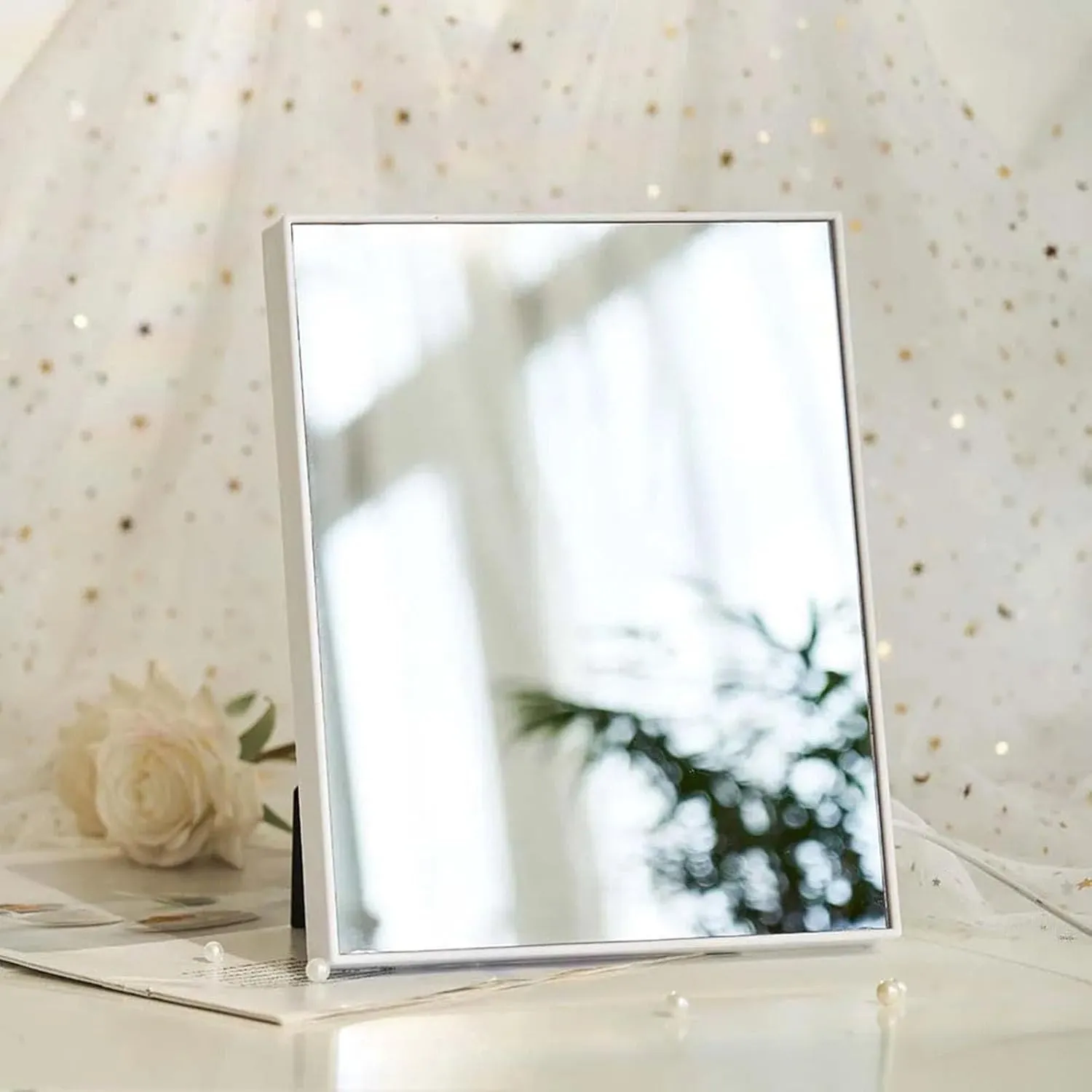 Personalized Mom Mirror Light Up Mirror Custom Holding Hand Mirror Night Light Led Name Mirror Lamp Mothers Day Makeup Mirror Lamp Gifts for Mom Grandma Daughter